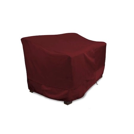 Eevelle Meridian Bench, Burgundy, 69 in L x 30 in W x 21 in H MDBENCH_69L_21D_30H-BRG